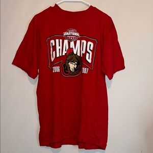 Red NHL Eastern Conference Champs T-Shirt
